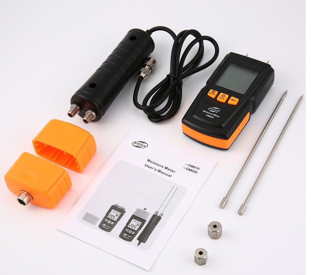 GM620 Higrometro medidor Humedad Madera Tecnologia SCM - Imagen 2