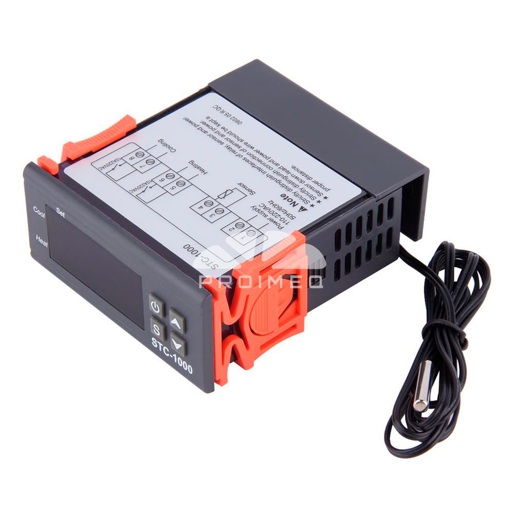 Termostato control temperatura 220V STC1000 - Imagen 3