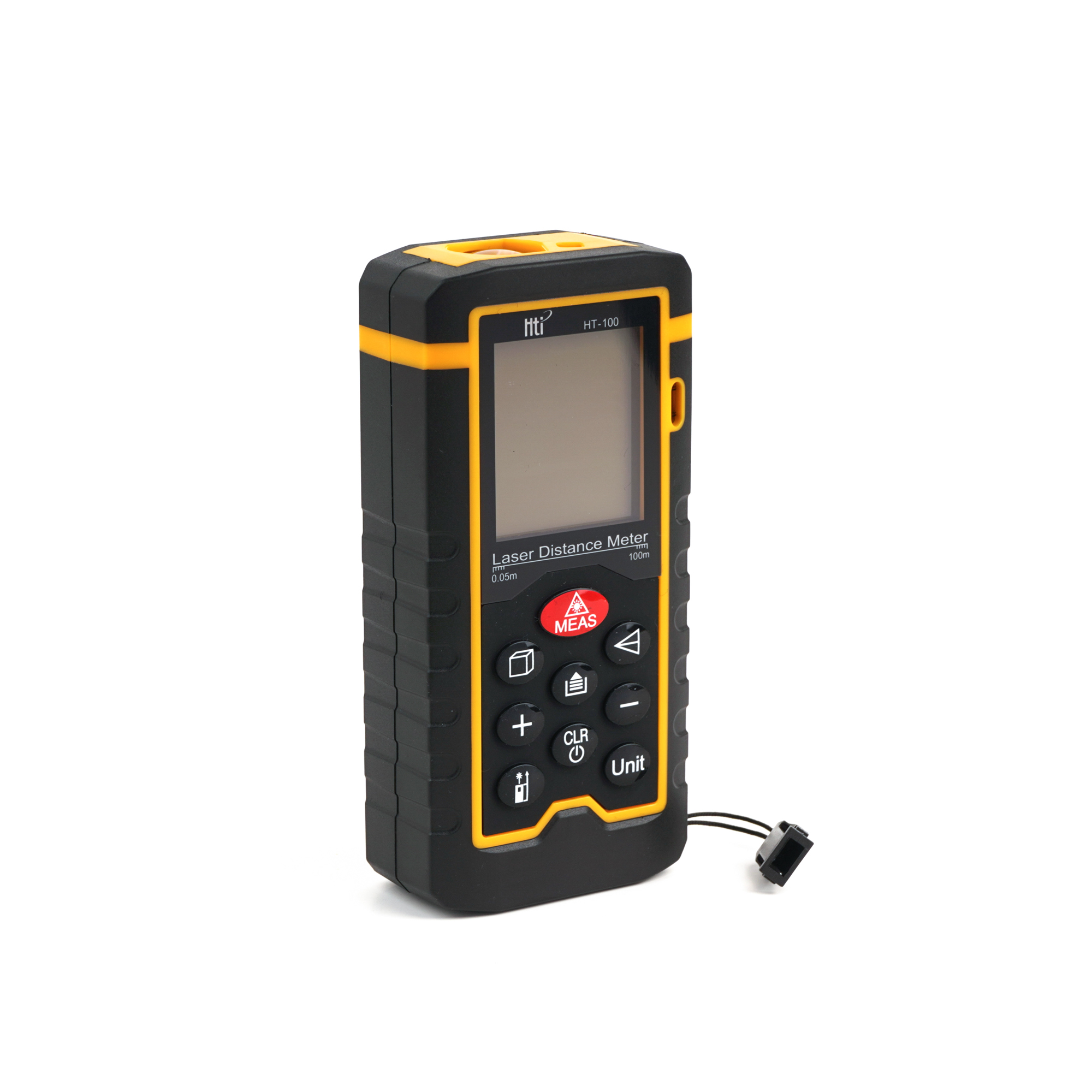 Distanciometro HT-100 rango 0.05 a 100m 2 pilas AAA Peso 94 gr.